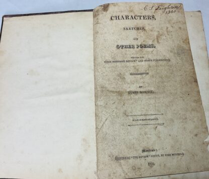 Characters, Sketches and Other Poems - Image 2
