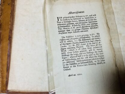 Johannis de Fordun: Scotichronicon Genuinum, Una Cum Ejusdem Supplemento ac Continuatione / e Codicibus MSS. Eruit Ediditque Tho. Hearnius, - Image 4