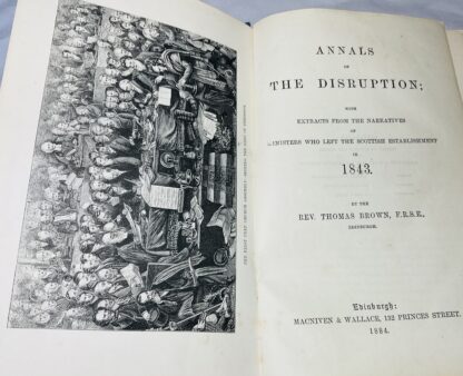 Annals of the Disruption: With Extracts from the Narratives of Ministers Who Left the Scottish Establishment in 1843 - Image 2