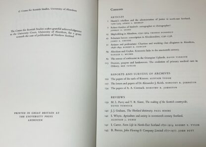 Northern Scotland - Vol.4 Numbers 1-2 1981 - The Journal for the Centre of Scottish Studies, University of Aberdeen - Image 2