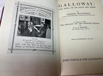 Galloway: The Spell of its Hills & Glens To which is added - "The geology of the Merrick Region" by  R.J.A. Eckford - Image 2