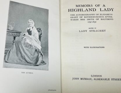 Lady Memoirs of a Highland Lady: The Autobiography of Elizabeth Grant of Rothiemurchus,Afterwards Mrs Smith of Baltiboys - 1797-1830 - Image 2