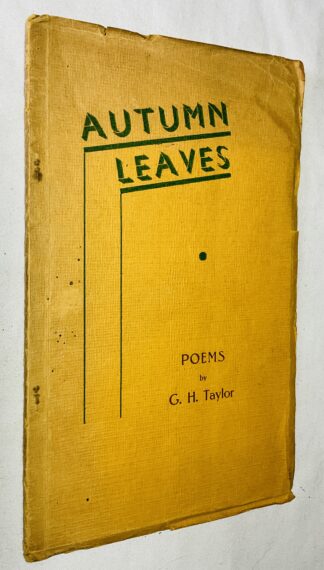 Autumn Leaves: Poems
