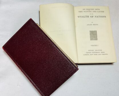 An Inquiry into the Nature and Causes of the Wealth of Nations  [Two volume set] - Image 3