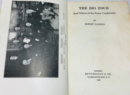 The Big Four, and Others of the Peace Conference - Image 2