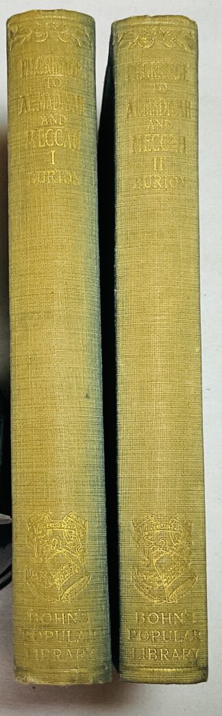 Personal Narrative of A Pilgrimage to Al-Madinah & Mecca [Two volume set]
