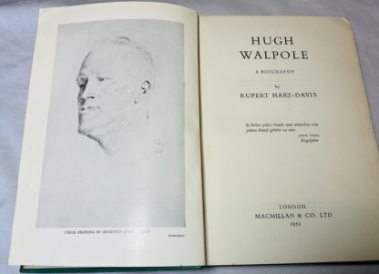 Hugh Walpole A Biography - Image 2