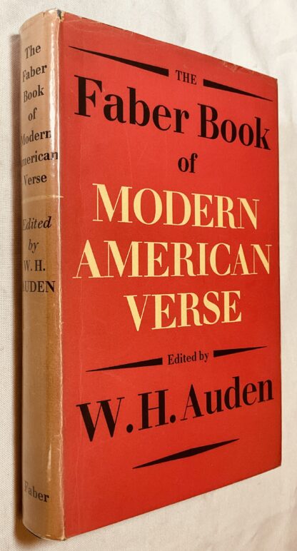 The Faber Book of Modern American Verse