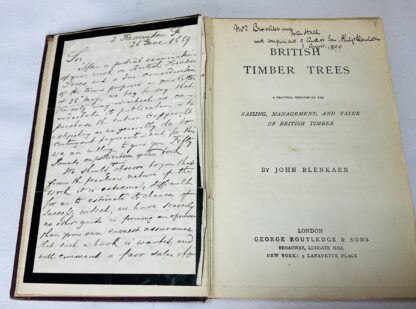 British Timber Trees : Their Rearing And Subsequent Management, In Woods Groves & Plantations. - Image 3