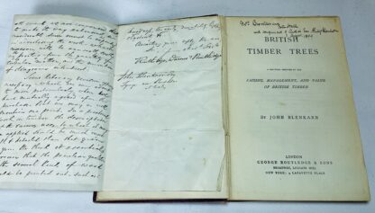 British Timber Trees : Their Rearing And Subsequent Management, In Woods Groves & Plantations. - Image 2
