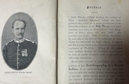 Random Rhymes by John Pindar (Peter Leslie): 71st Highland Light Infantry, Lochgelly, Fife - Image 2