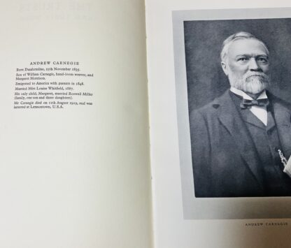 Centenary of the Birth of Andrew Carnegie. The British Trusts and Their Work, with a Chapter on the American Foundations - Image 2