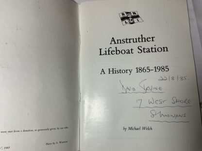 Anstruther Lifeboat Station: A History, 1865-1985 - Image 2