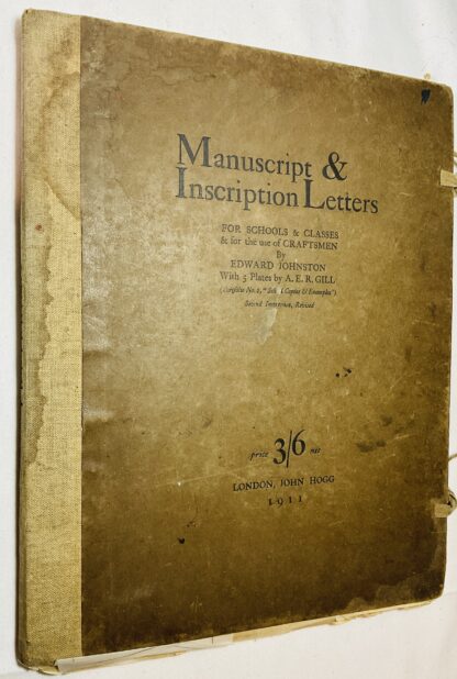 Manuscript & Inscription Letters, for Schools and Classes and for the Use of Craftsmen