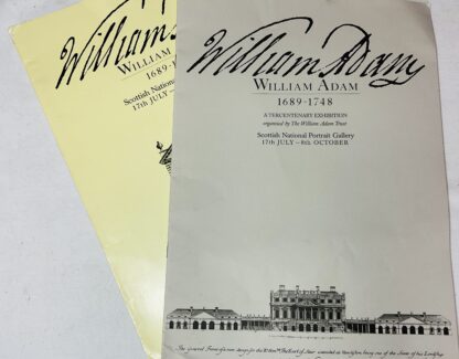 William Adam: 1689-1748, A Tercentenary Exhibition Organised by the William Adam Trust - Image 2