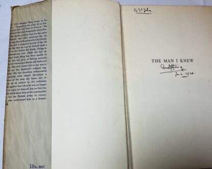 The Man I Knew: The Intimate Life-Story of Douglas Haig [signed copy] - Image 2