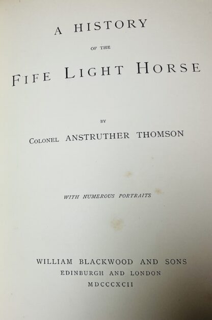 History of the Fife Light Horse - Image 2