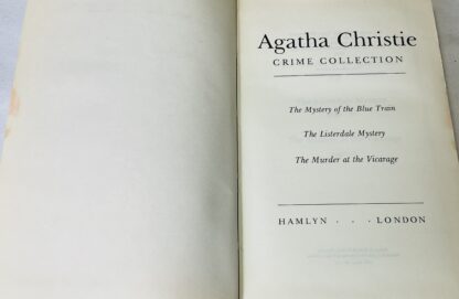 The Mystery of the Blue Train; The Listerdale Mystery; Murder at the Vicarage [Agatha Christie Crime Collection] - Image 2
