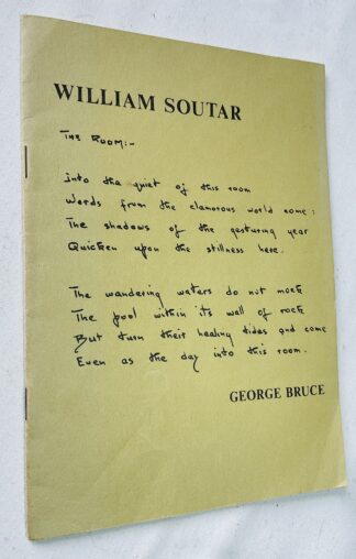 William Soutar [1898-1943]: The Man and the Poet - An Essay
