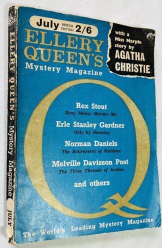 Ellery Queen's Mystery Magazine  July 1962