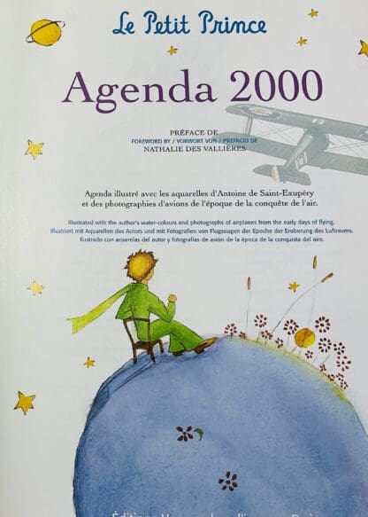 Le Petit Prince: Agenda 2000 [reusable as 2028 diary] - Image 2