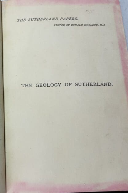 The Geology of Sutherland - Image 2