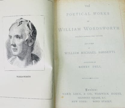 The Poetical Works of William Wordsworth, Edited by William Michael Rossetti ; illustrated by Henry Dell - Image 2