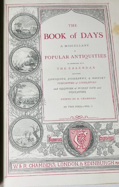 The Book of Days: A Miscellany of Popular Antiquities in Connection With the Calendar - Image 3