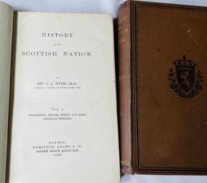History of the Scottish Nation : 2 Volume set [Volume I: Pre-Historic, Druidic, Roman, and Early Christian Scotland; Volume II the Celtic Christianisation : Embracing the Epochs of Ninian, Patrick, Columba, Columbanus, and the Culdee Church] - Image 2