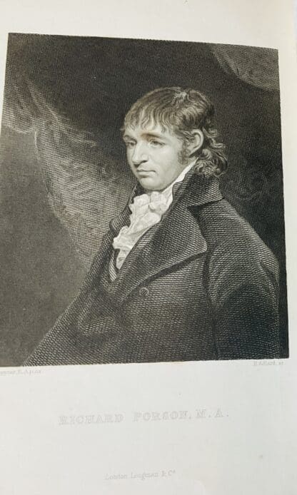 The Life of Richard Porson, M. A. , Professor of Greek in the University of Cambridge from 1792 to 1808 - Image 4