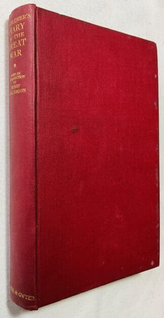 A Soldier's Diary of the Great War
