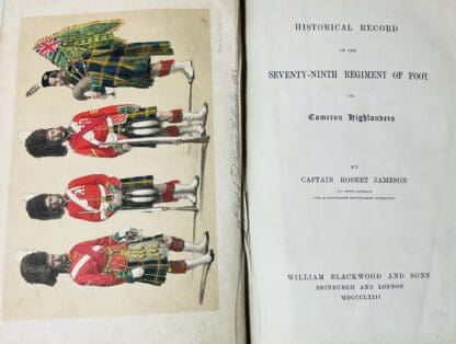 Historical Record of the 79th Regiment of Foot or Cameronian Highlanders - Image 3