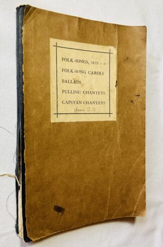 Folk Songs from Somerset [Sets 1-8]