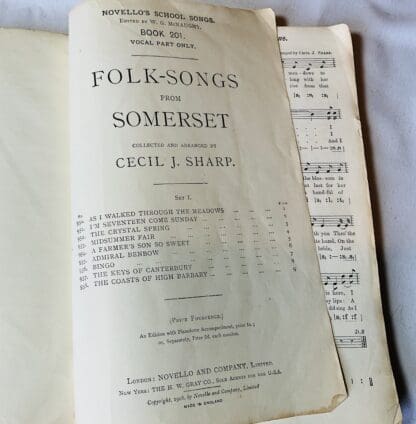 Folk Songs from Somerset [Sets 1-8] - Image 4