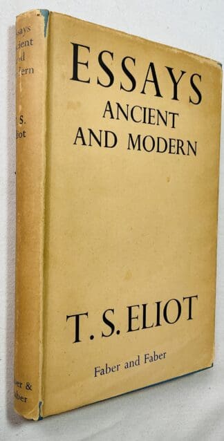 Essays Ancient and Modern