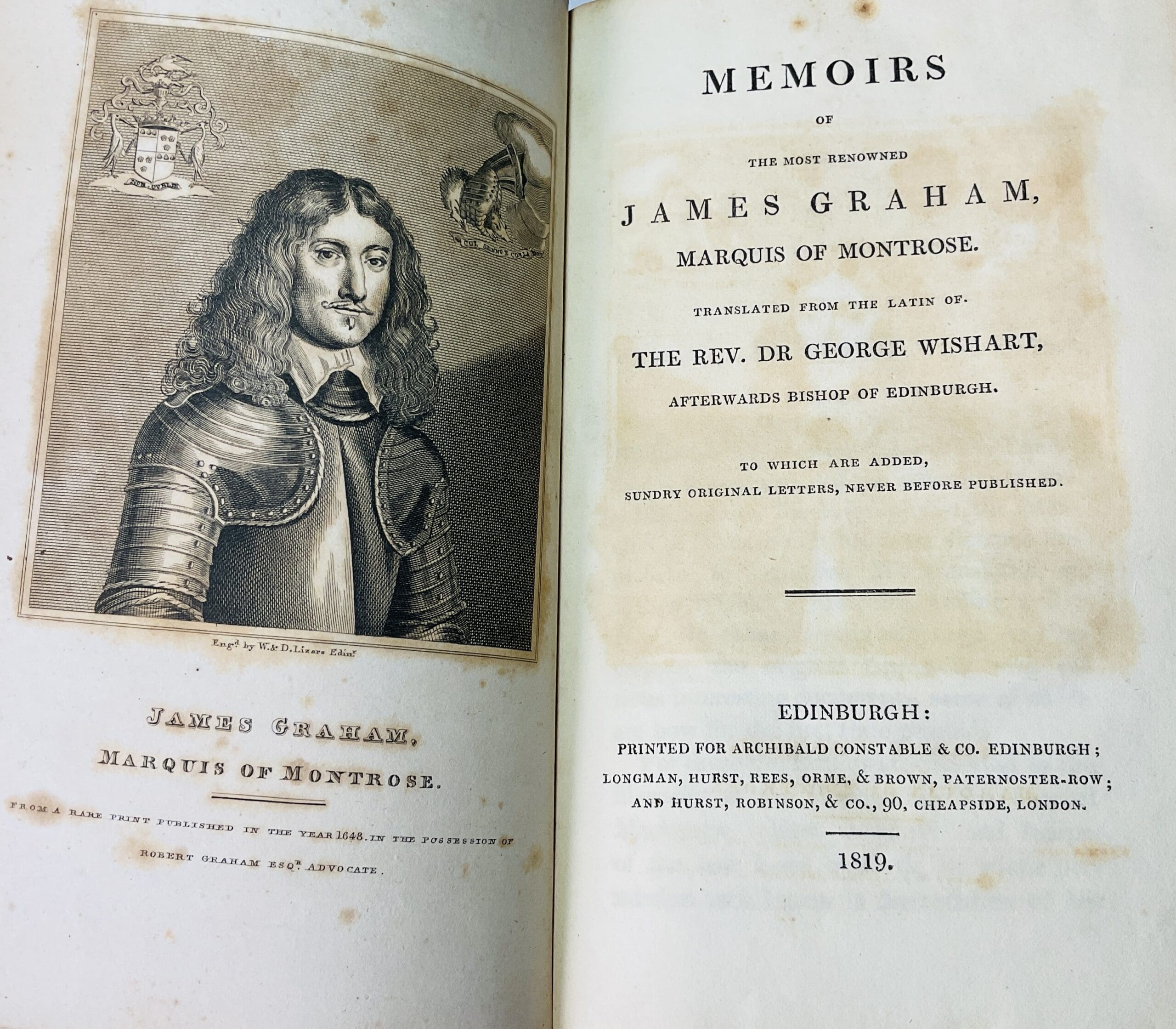 Memoirs Of The Most Renowned James Graham, Marquis Of Montrose - Image 3
