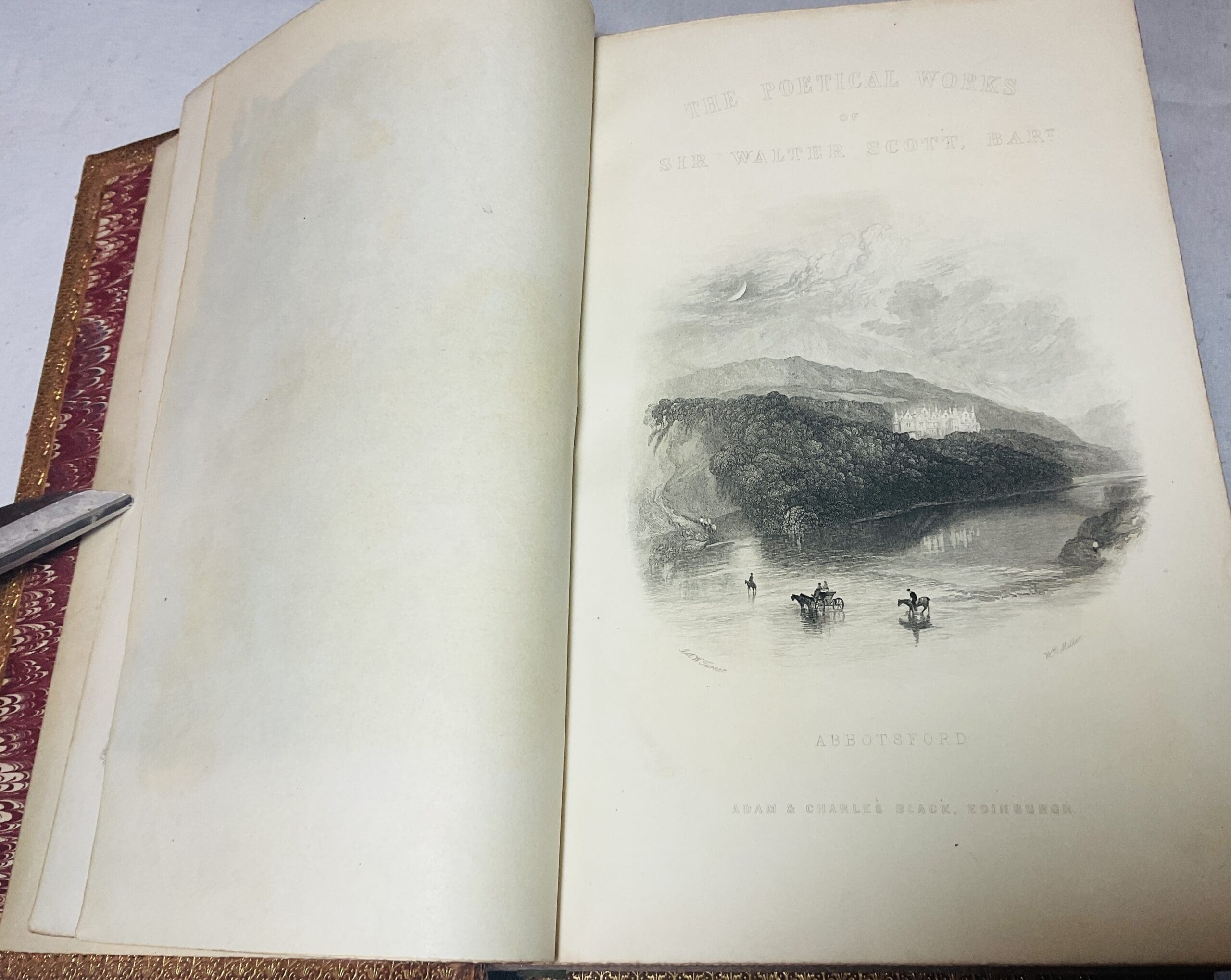 The Poetical Works of Sir Walter Scott, Bart. : Complete in one volume. With all his introductions, notes, various readings, and notes by J.G. Lockhart, Esq. - Image 6