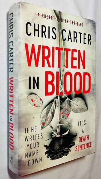 Written in Blood [Robert Hunter series]