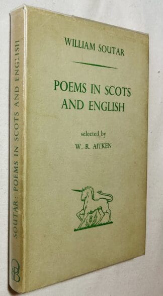 Poems in Scots and English [selected by W.R.Aitken]