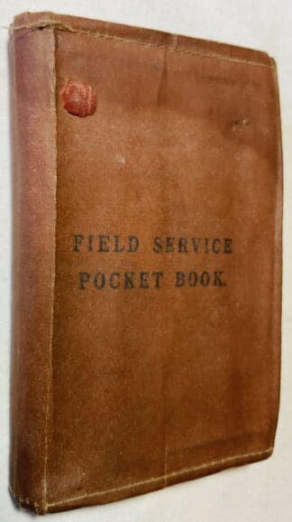 Field Service Pocket Book, 1911