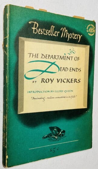 Department of Dead Ends: Best Seller Mystery No. 891 [Introduced by Ellery Queen ]