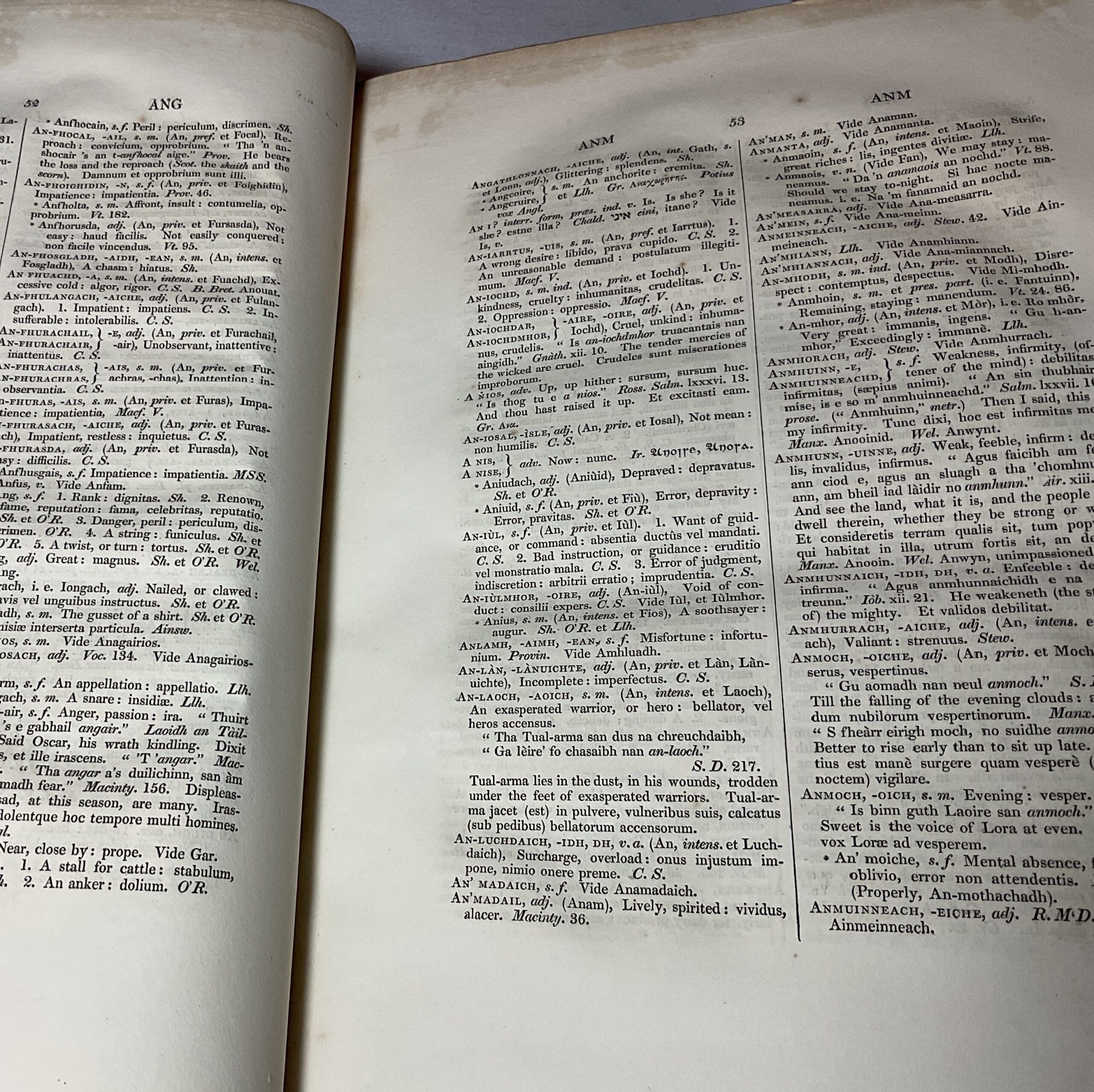 Dictionarium Scoto-Celticum: A Dictionary of the Gaelic Language; Comprising an Ample Vocabulary of Gaelic Words As Preserved in Vernacular Speech, In Two Volumes, Compiled and Published under the Direction of the Highland Society of Scotland - Image 4