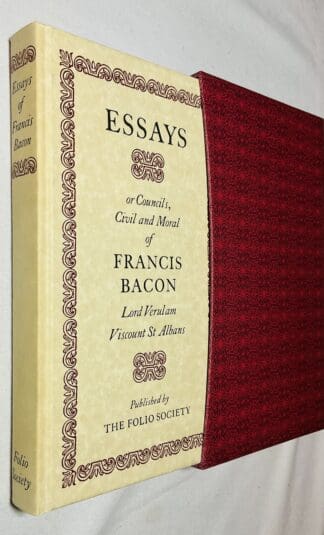 Essays or Councils, Civil and Moral of Francis Bacon, Lord Verulam Viscount St Albans