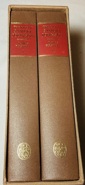 The Life of Samuel Johnson. Exhibiting a View of Literature & Literary Men in Great Britain For Near Half a Century During Which He Flourished  [Two Volume Set]
