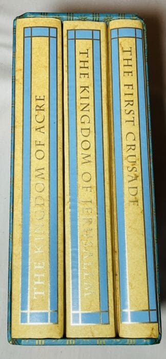 A History of the Crusades:  The First Crusade and the Foundation of the Kingdom of Jerusalem; The Kingdom of Jerusalem and the Frankish East 1100 - 87;  The Kingdom of Acre and the later Crusades [s. Three volume set]