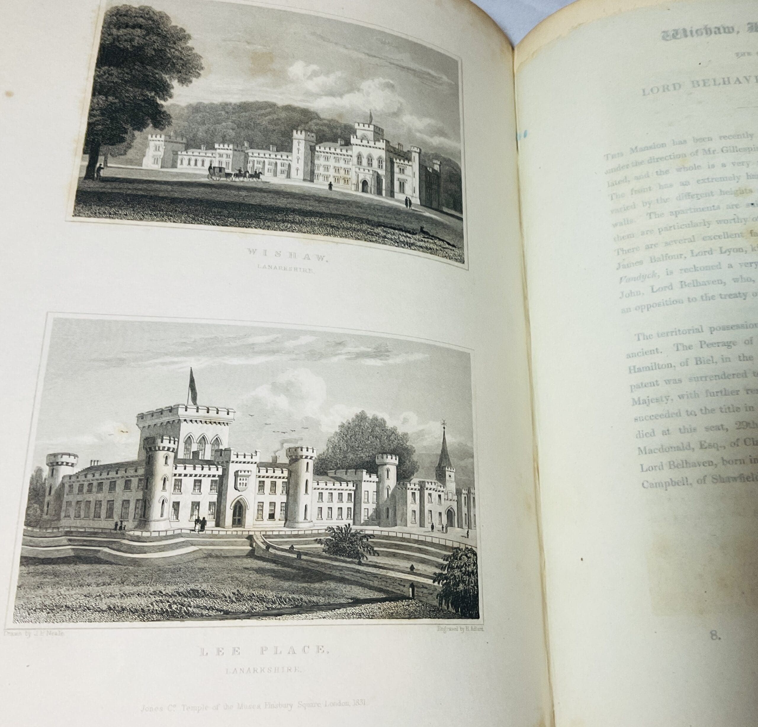Modern Athens,: Displayed in a Series of Views, Or Edinburgh in the Nineteenth Century - Exhibiting the Whole of the New Buildings, Modern Improvements, Antiquities, and Picturesque Scenery, of the Scottish Metropolis and its Environs - Image 4