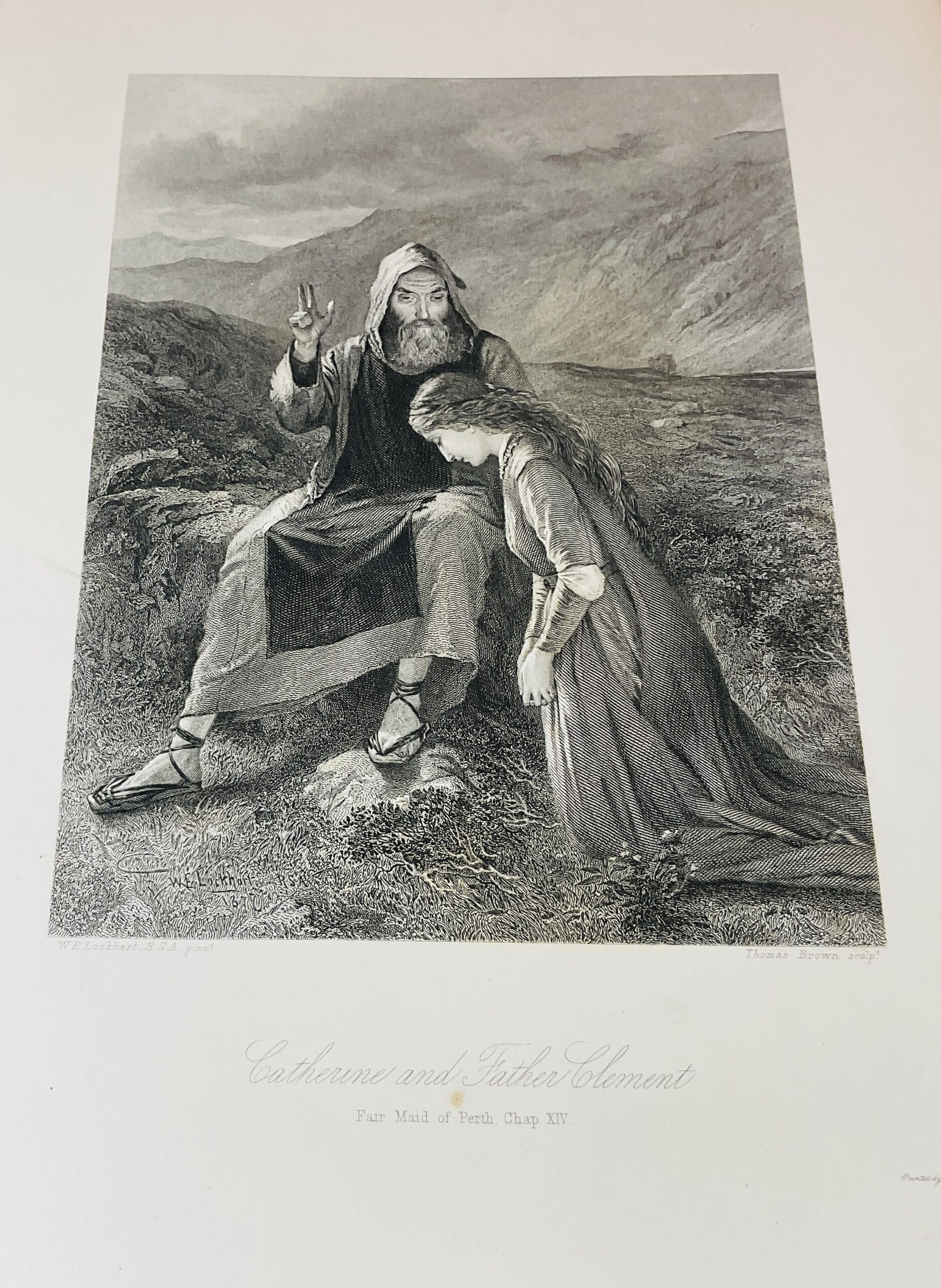 Six Engravings in Illustration of The Fair Maid of Perth - Image 3