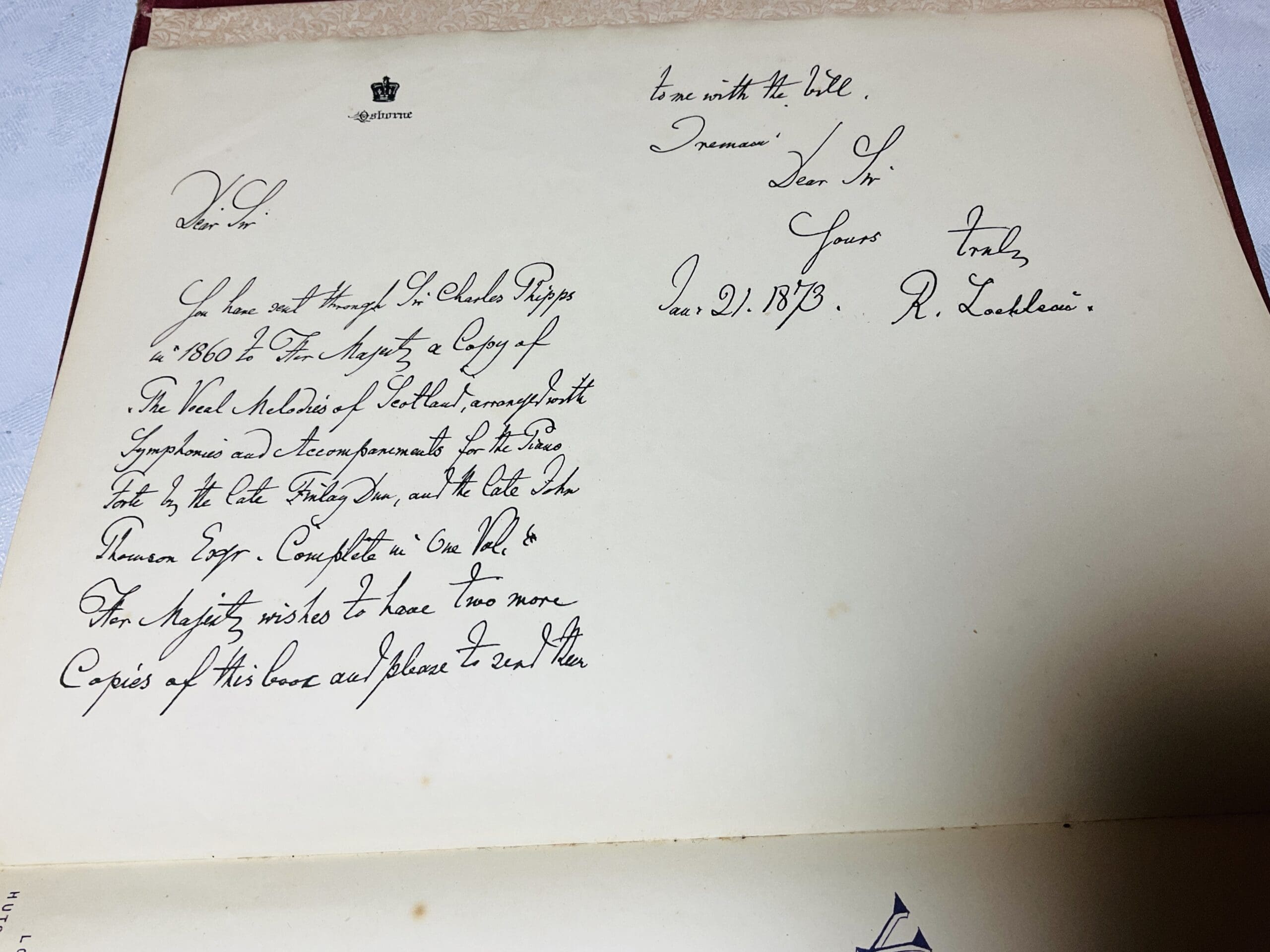 The Queen's Edition of The Vocal Melodies of Scotland arranged with Symphonies and Accompaniments: Revised edition, Complete in One Volume - Image 4