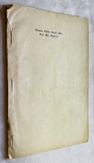 Descriptions of Some Volcanic Vents Near St. Andrews.