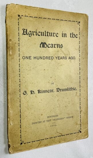 Agriculture in the Mearns One Hundred Years Ago